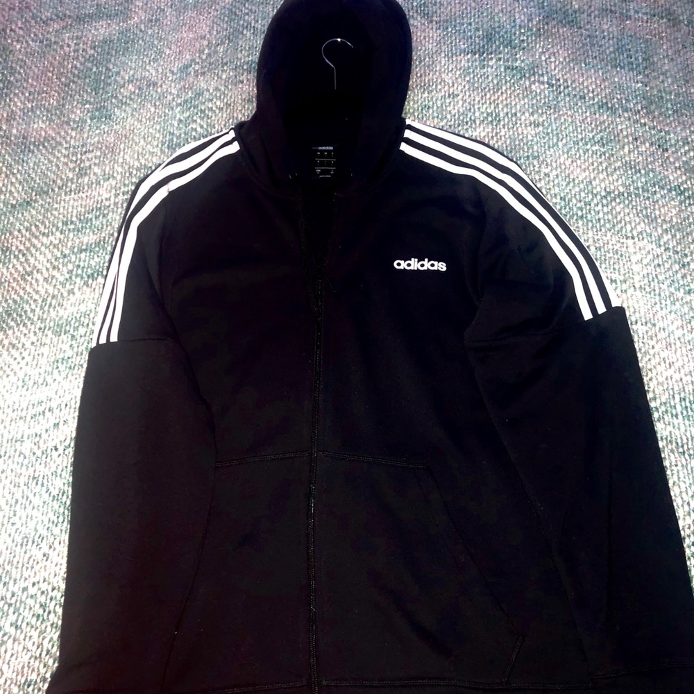 Adidas original zip up hoddie
